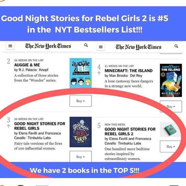 ทำไมเด็กๆควรอ่าน “100 เรื่องเล่าของผู้หญิงเปลี่ยนโลก" Good Night Stories for Rebel Girls (แจกหนังสือ 5 รางวัล)